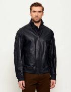 BOSS Black Geacă de piele H-Mamun_AM | BOSS x ASTON MARTIN | regular fit