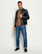 BOSS Black Geacă de piele H-Mansell5 | regular fit
