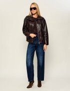 BOSS Black Geacă de piele Savani | regular fit