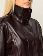 BOSS Black Geacă de piele Savani | regular fit