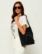 BOSS Black Geantă tip sac Boss Revers | piele întoarsă