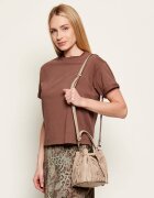 BOSS Black Geantă tip sac Lenah S | piele întoarsă