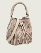 BOSS Black Geantă tip sac Lenah S | piele întoarsă