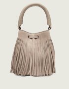BOSS Black Geantă tip sac Lenah S | piele întoarsă