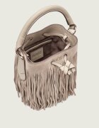 BOSS Black Geantă tip sac Lenah S | piele întoarsă
