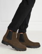 BOSS Black Ghete chelsea Adley | piele întoarsă