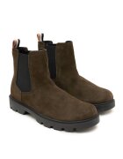 BOSS Black Ghete chelsea Adley | piele întoarsă