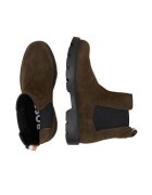 BOSS Black Ghete chelsea Adley | piele întoarsă