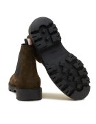 BOSS Black Ghete chelsea Adley | piele întoarsă