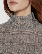 BOSS Black Guler înalt Emata_Mesh_AOP | regular fit