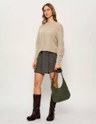 BOSS Black Hobo Clarice | piele întoarsă