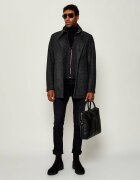 BOSS Black Palton H-Coxtan-J-254 cu adaos de lână