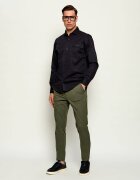 BOSS Black Pantaloni chino P-Kaiton1-Zip | Slim Fit
