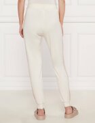 BOSS Black Pantaloni de trening Monogram_Pants Cuff | Regular Fit cu adaos de mătase