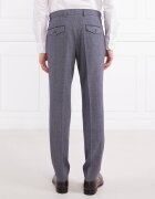 BOSS Black Pantaloni H-Genius-Pleat-232 | Slim Fit cu adaos de lână
