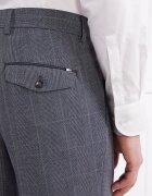 BOSS Black Pantaloni H-Genius-Pleat-232 | Slim Fit cu adaos de lână