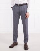 BOSS Black Pantaloni H-Genius-Pleat-232 | Slim Fit cu adaos de lână