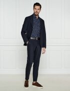 BOSS Black Pantaloni P-Genius-CW-WG-251 | Slim Fit cu adaos de lână