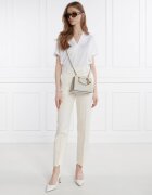 BOSS Black Pantaloni Takareni | regular fit cu adaos de mătase