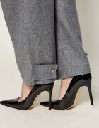 BOSS Black Pantaloni Telarana | Relaxed fit cu adaos de lână
