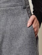 BOSS Black Pantaloni Telarana | Relaxed fit cu adaos de lână