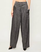 BOSS Black Pantaloni Telda | Oversize fit cu adaos de lână