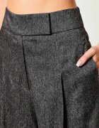 BOSS Black Pantaloni Telda | Oversize fit cu adaos de lână