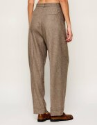 BOSS Black Pantaloni Tornara | Relaxed fit cu adaos de lână