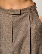 BOSS Black Pantaloni Tornara | Relaxed fit cu adaos de lână
