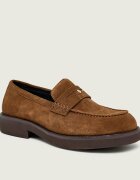 BOSS Black Pantofi loafer Eleri_Mocc_SDBB | piele întoarsă