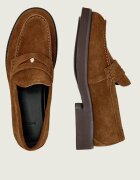 BOSS Black Pantofi loafer Eleri_Mocc_SDBB | piele întoarsă
