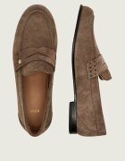 BOSS Black Pantofi loafer Jadey_Mocc_SDBB | piele întoarsă