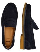 BOSS Black Pantofi loafer Kope_Mocc_sd | piele întoarsă