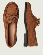 BOSS Black Pantofi loafer Lycia_Boat_SDBB | piele întoarsă