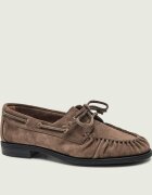 BOSS Black Pantofi loafer Lycia_Boat_SDBB | piele întoarsă