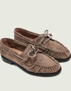 BOSS Black Pantofi loafer Lycia_Boat_SDBB | piele întoarsă