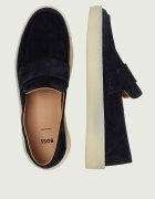 BOSS Black Pantofi loafer Randal | piele întoarsă