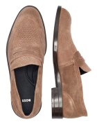 BOSS Black Pantofi loafer Tayil | piele întoarsă