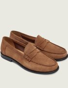 BOSS Black Pantofi loafer Tevan_Mocc_sd | piele întoarsă