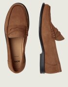 BOSS Black Pantofi loafer Tevan_Mocc_sd | piele întoarsă