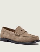 BOSS Black Pantofi loafer Tevan_Mocc_sd | piele întoarsă