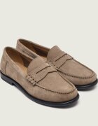 BOSS Black Pantofi loafer Tevan_Mocc_sd | piele întoarsă