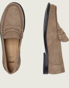 BOSS Black Pantofi loafer Tevan_Mocc_sd | piele întoarsă