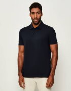 BOSS Black Polo Parris 37 | Boss x Beckham | regular fit cu adaos de mătase