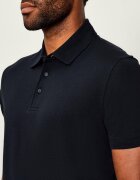 BOSS Black Polo Parris 37 | Boss x Beckham | regular fit cu adaos de mătase