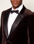 BOSS Black Sacou H-Hutson-Tux-254 | Slim Fit cu adaos de mătase