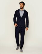 BOSS Black Sacou P-Hanry-J-WG-264 | Slim Fit cu adaos de lână