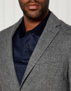 BOSS Black Sacou | Slim Fit cu adaos de lână
