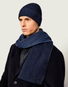 BOSS Black Șal + căciulă Ercole cu adaos de lână și cașmir