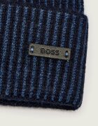 BOSS Black Șal + căciulă Ercole cu adaos de lână și cașmir